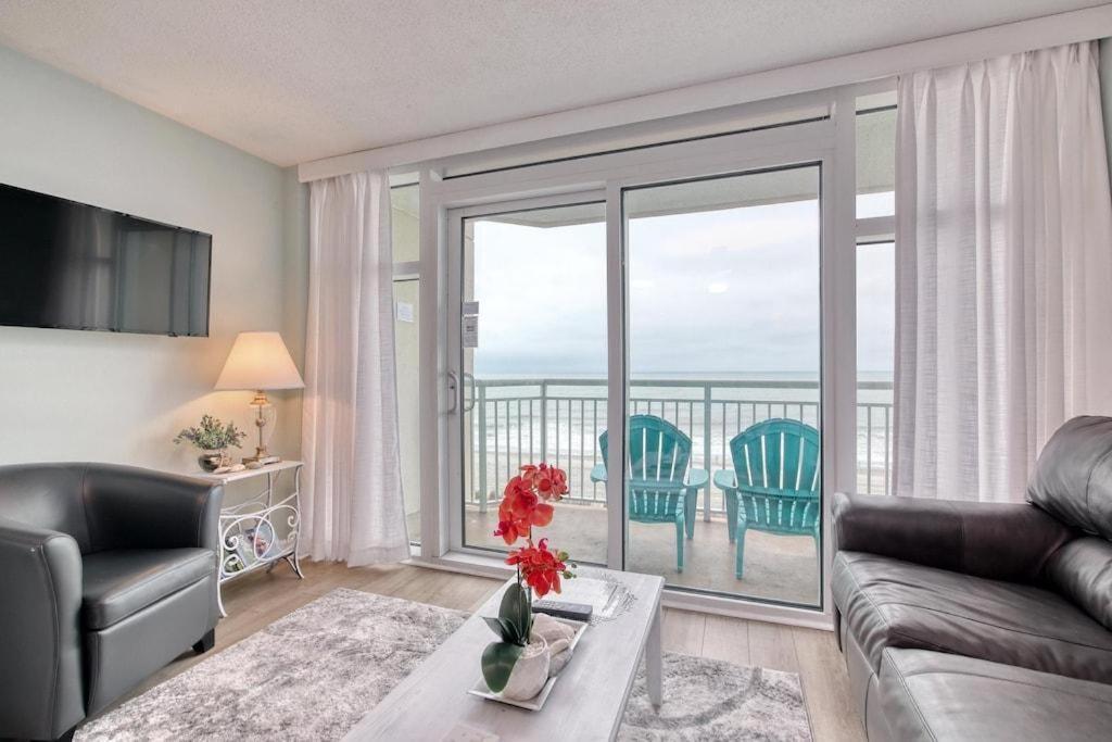 2501 S Ocean Blvd, 0407 - Ocean Front Sleeps 6 Villa Myrtle Beach Exterior foto